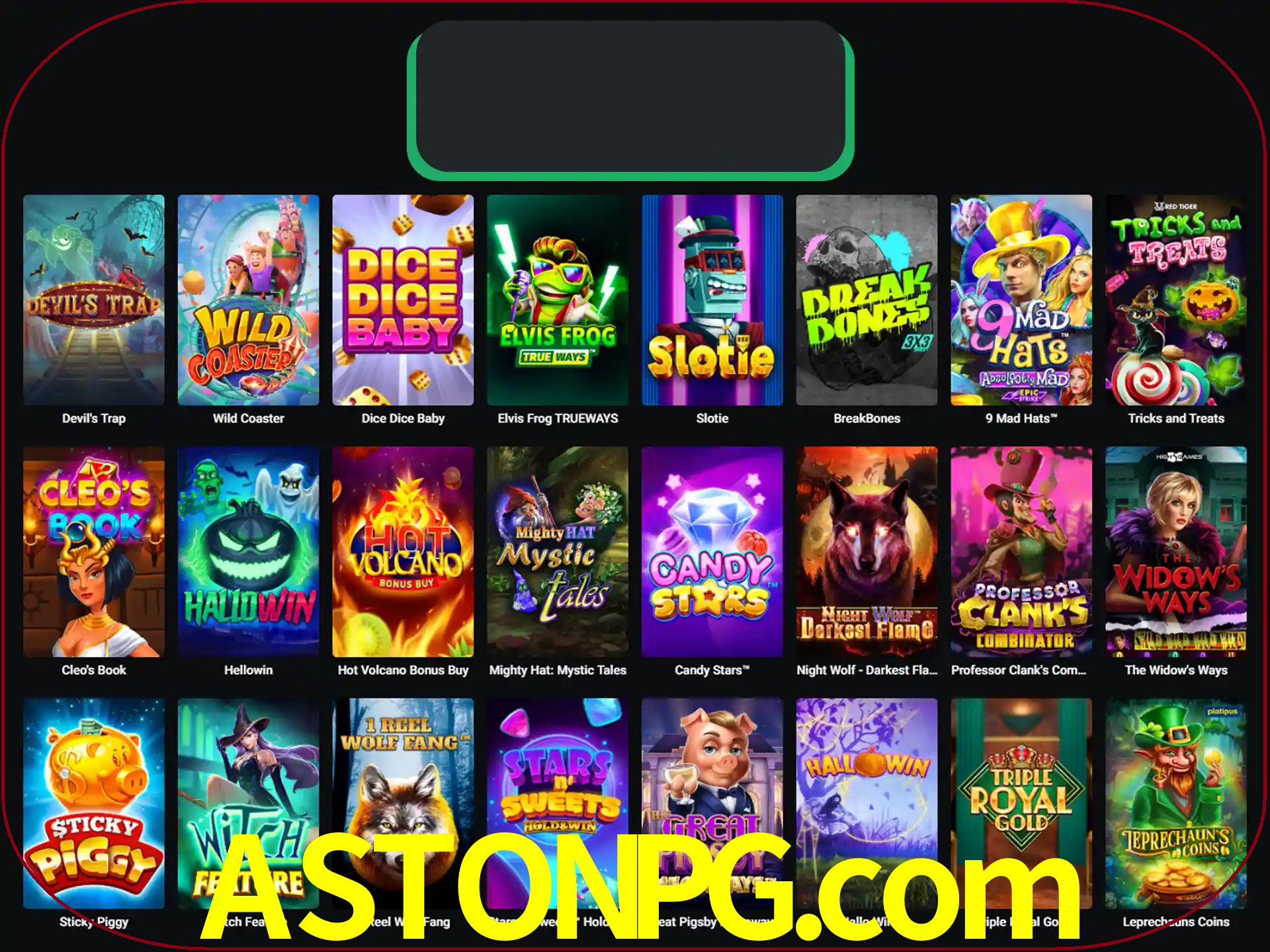 Procure por seus amados jogos de slot.