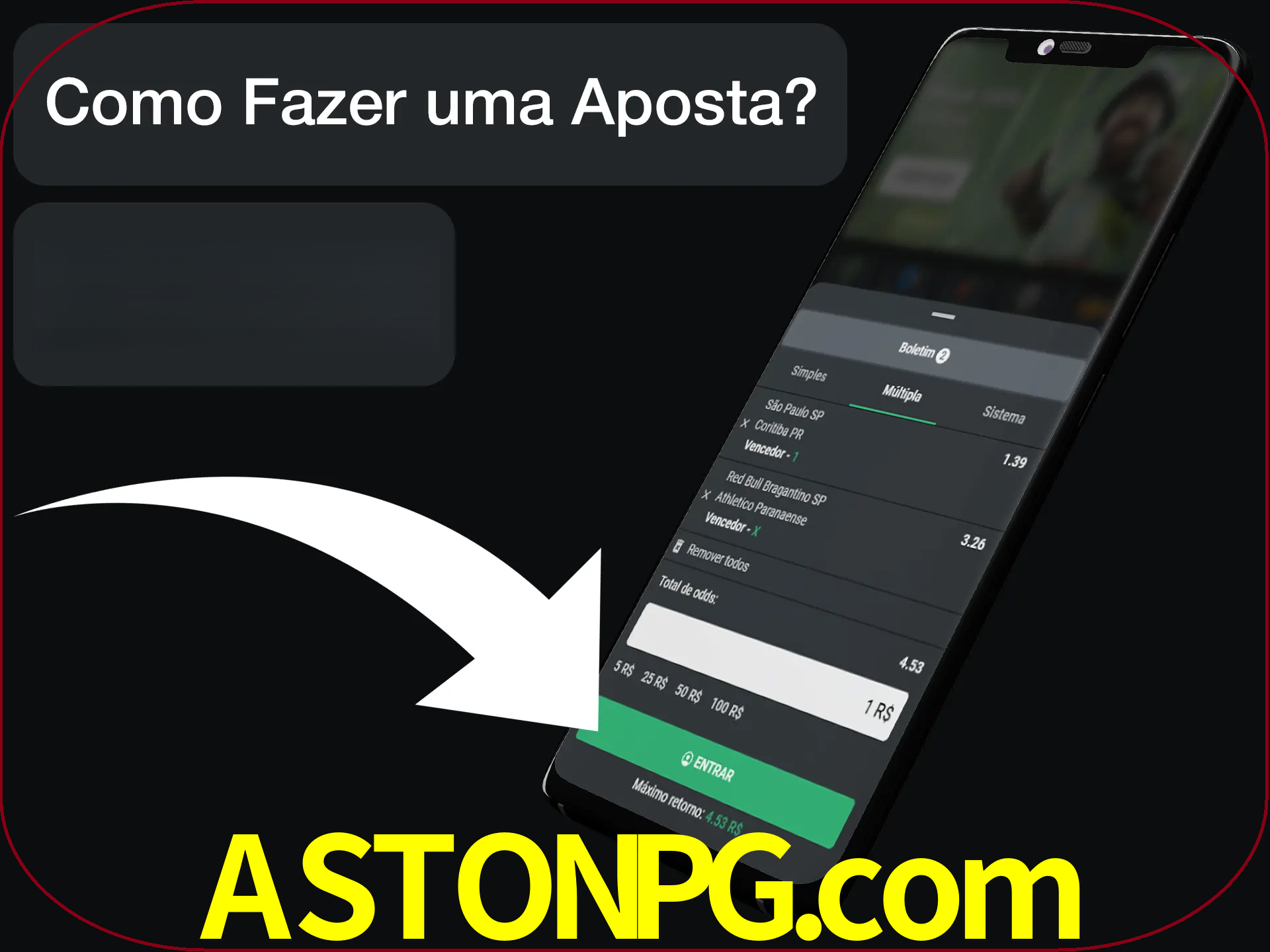 Preencha sua aposta e aguarde o resultado.